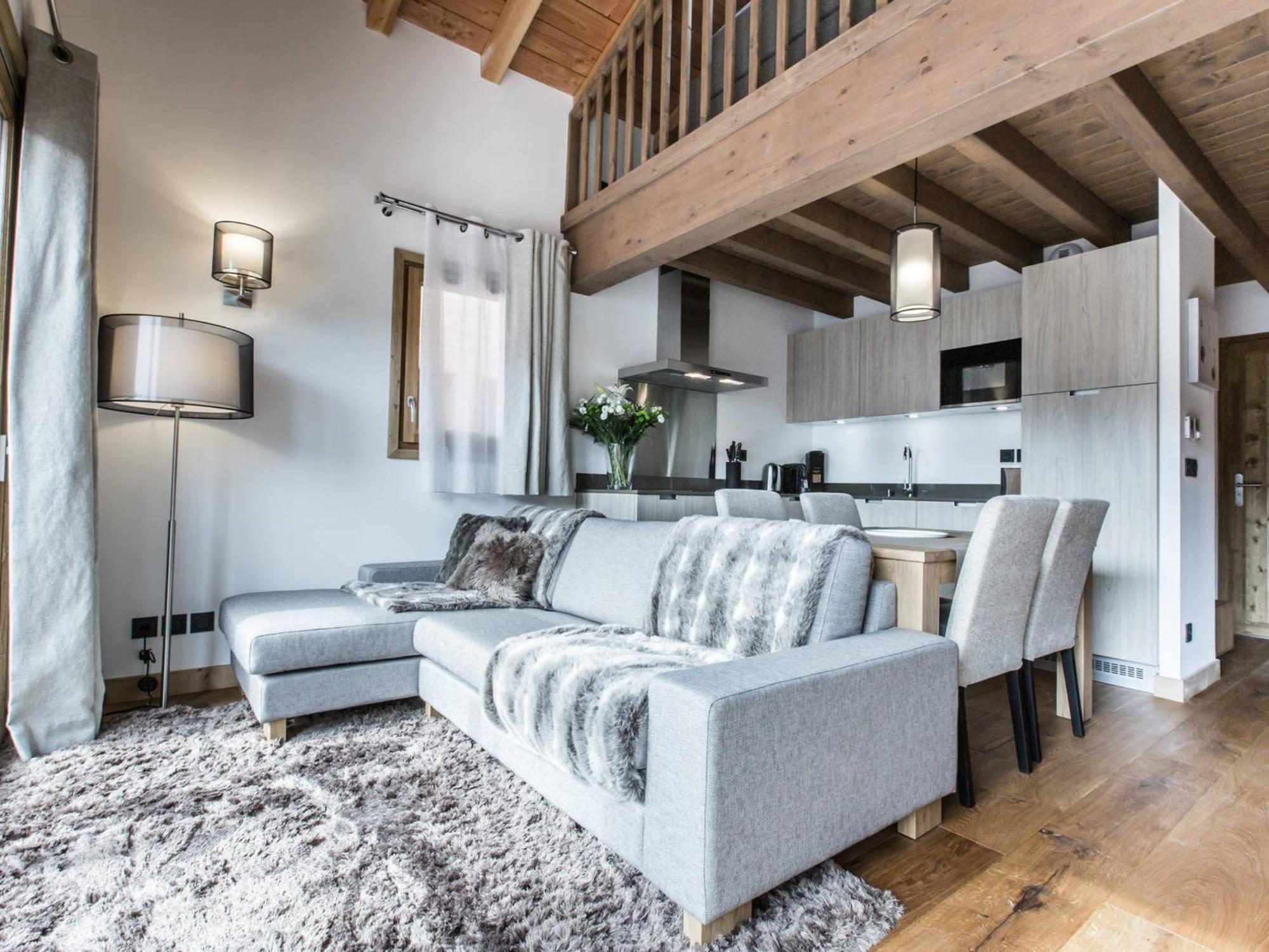 Apartment Souplex Chaleureux Aux Gets - 4 Pers, 2 Ch. En Suite, Proche Du Centre Et Des Pistes - Fr-1-598-170 *
